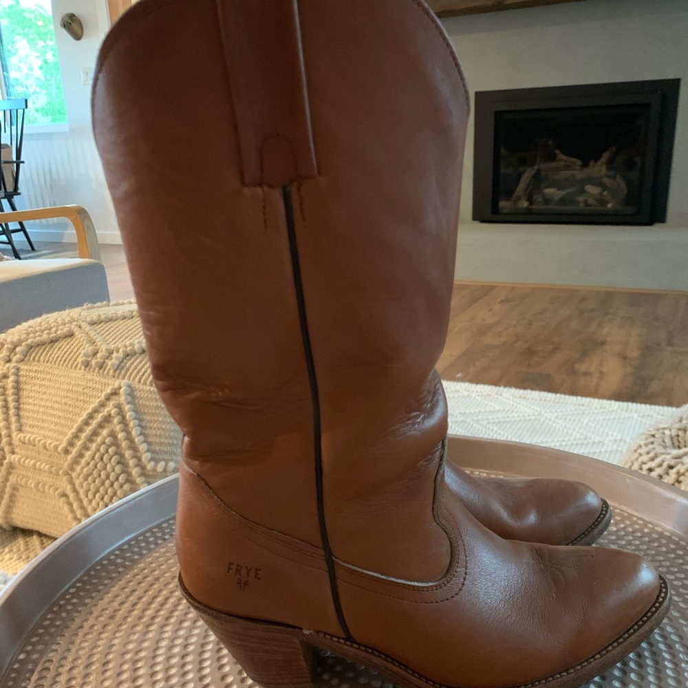 Vintage Frye cowgirl boots